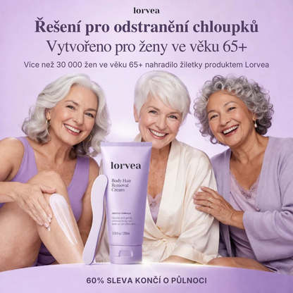 Lorvea – krém na odstranění chloupků