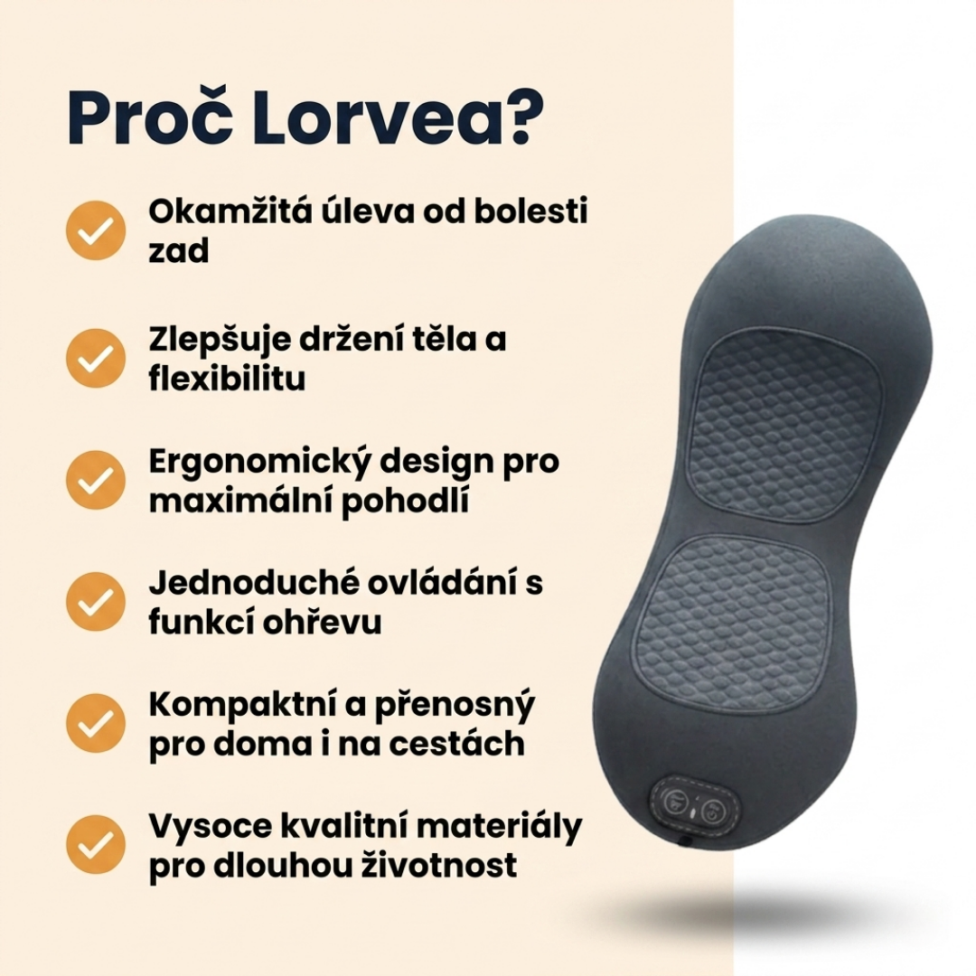 Lorvea - Trojitý fúzní masér