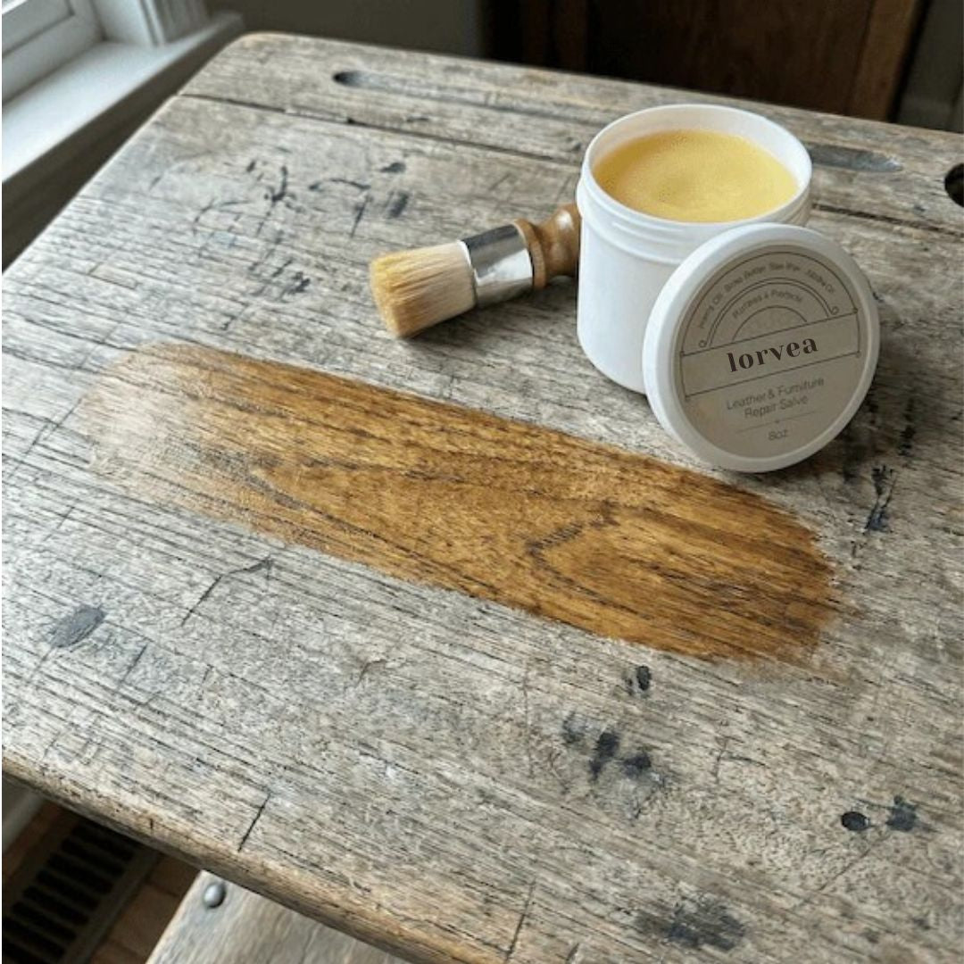 Lorvea – Reparerende balsam for tre og skinn