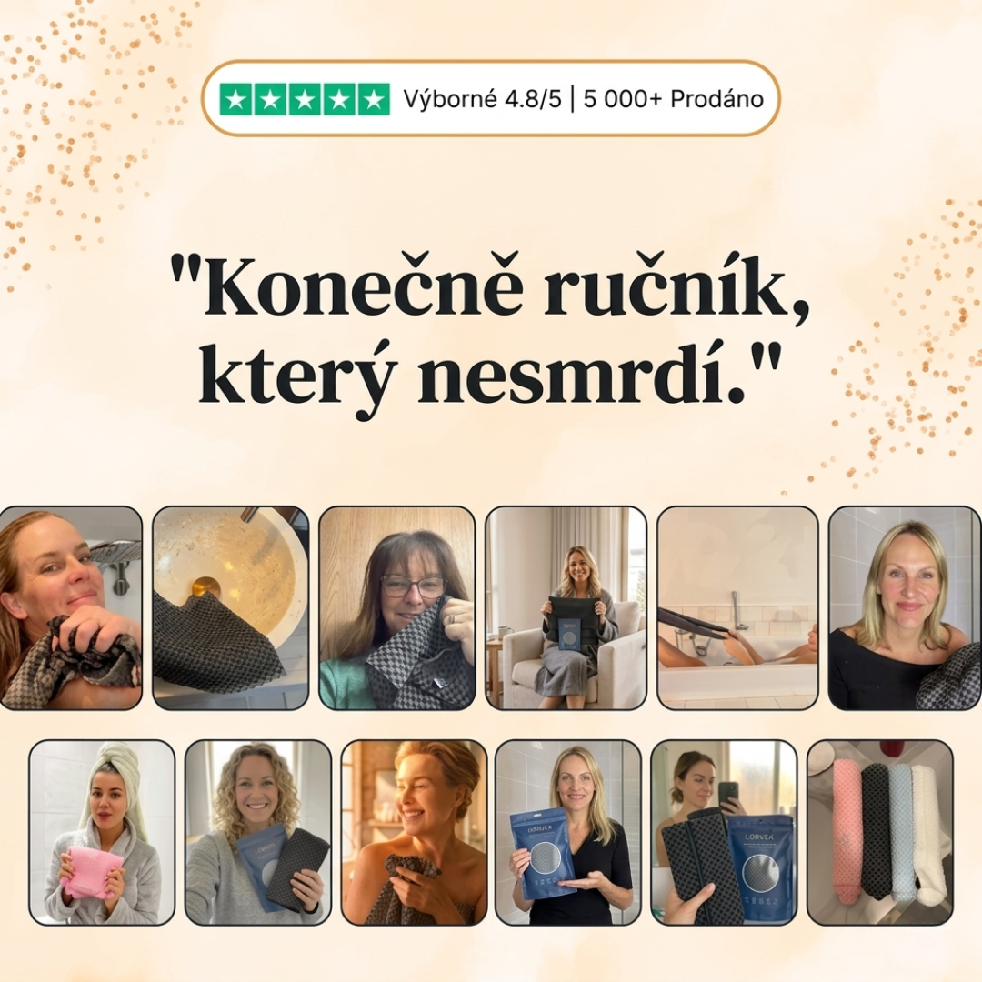 Exfoliační antibakteriální žínka