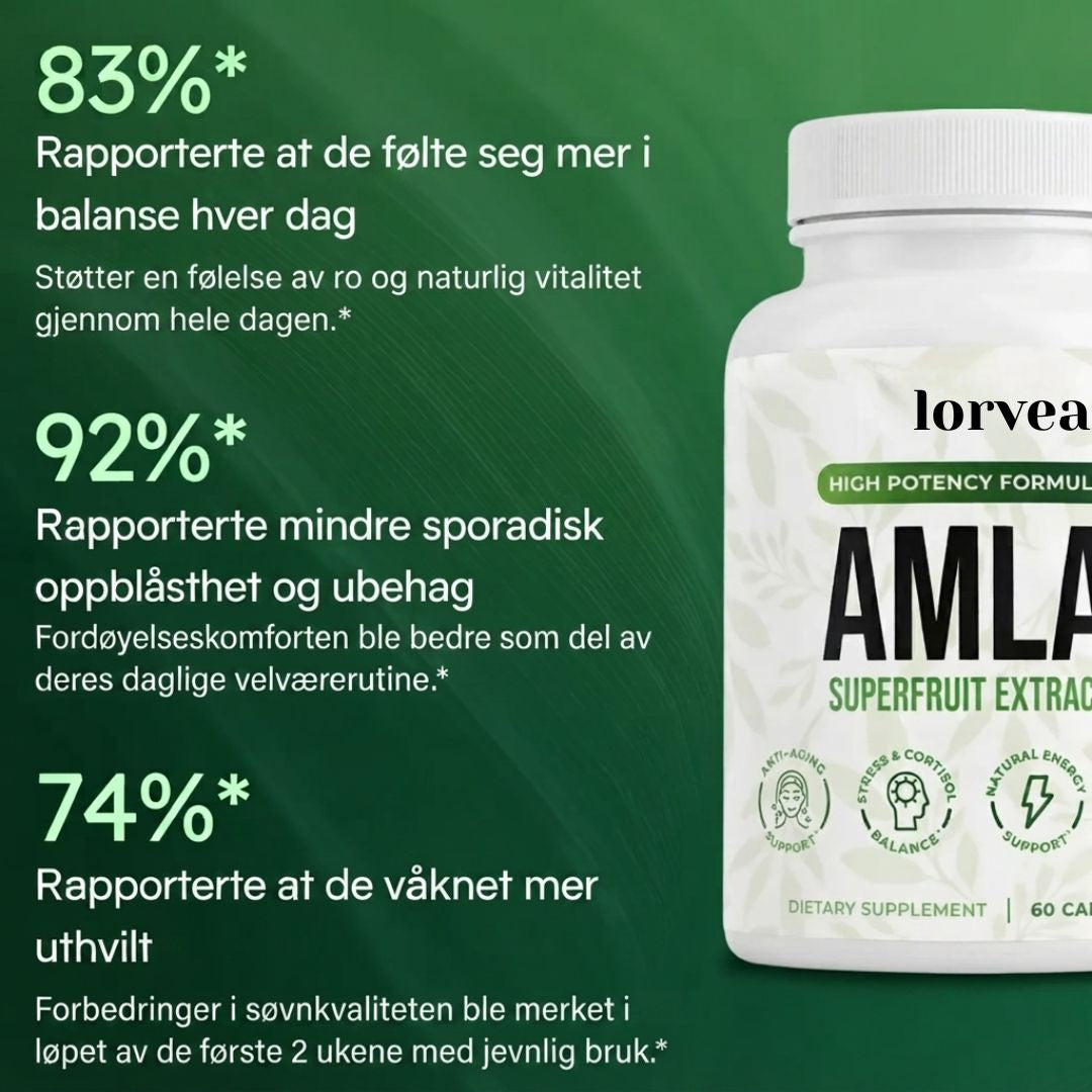 Amla Superfrukt Kapsler